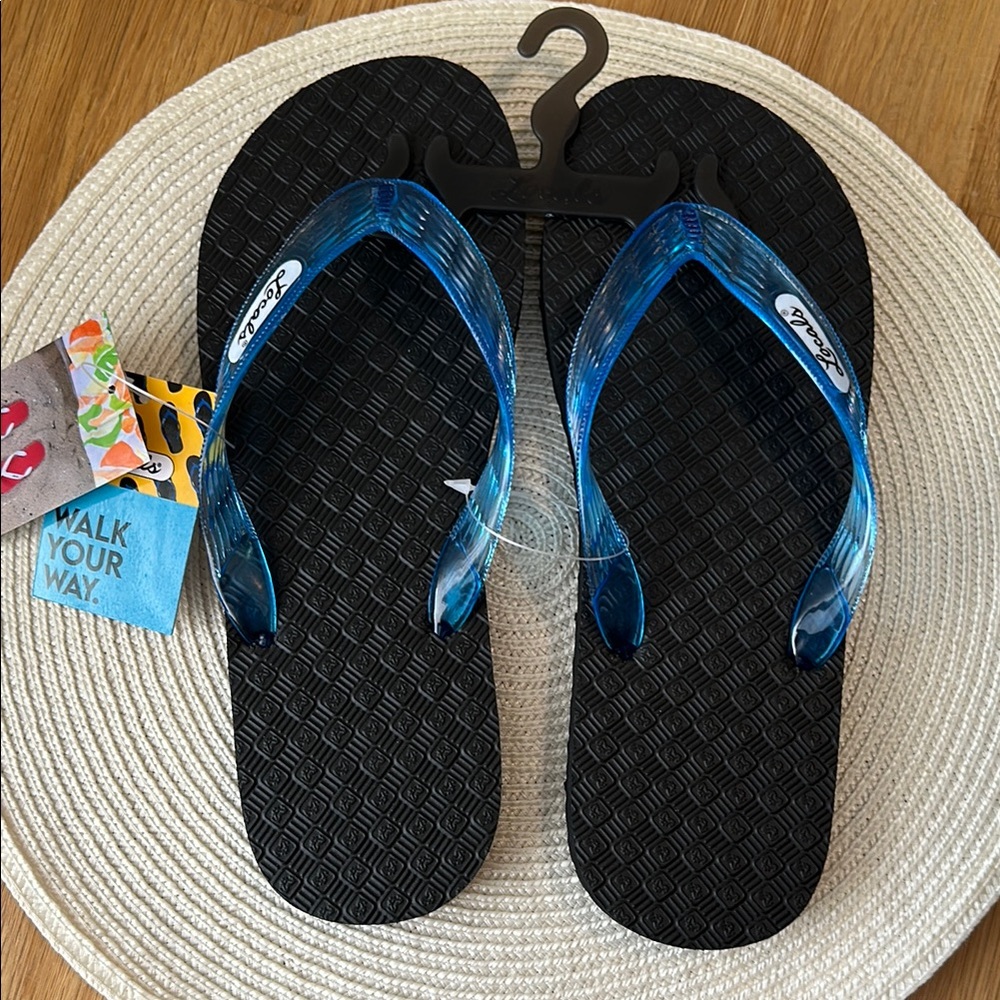 Blue Locals Slippers